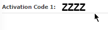 License Activation Code copy License Activation Code copy