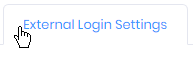 Settings External Login tab click 2020 R2 Settings External Login tab click 2020 R2