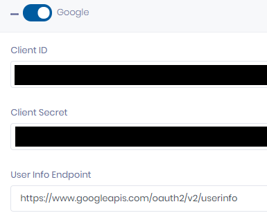 SSO Google configure SSO Google configure