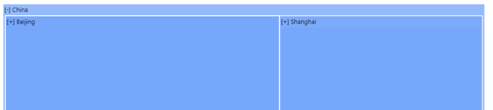 TreeMap DrillDown example 5 TreeMap DrillDown example 5