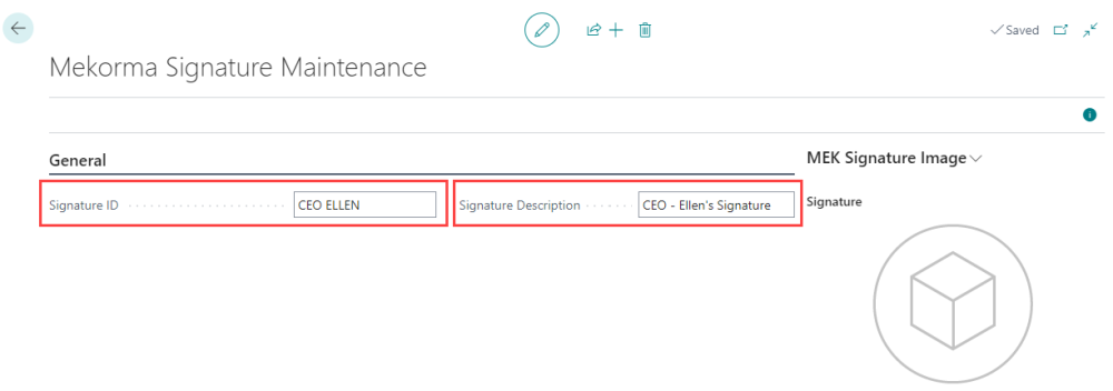 Add Signature ID and description Add Signature ID and description