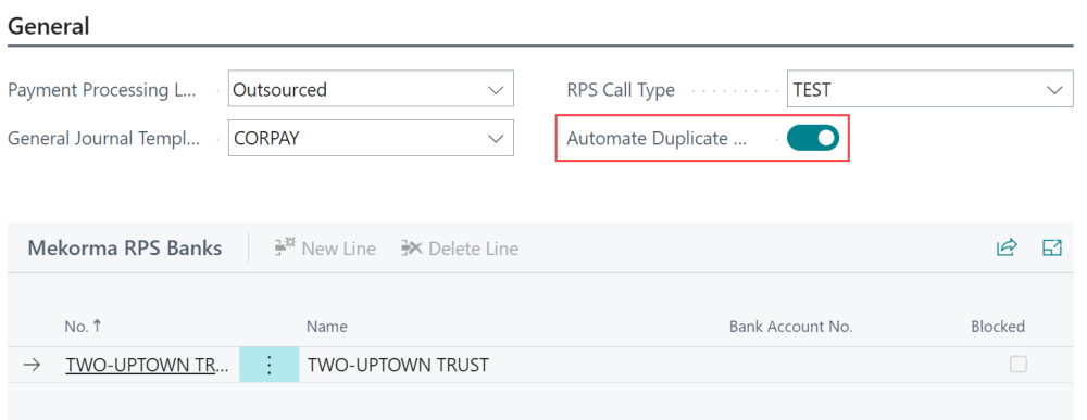 A screenshot of how to enable Automatic Duplicate Doc Renumbering.