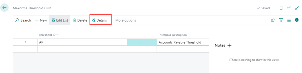 Add details to threshold