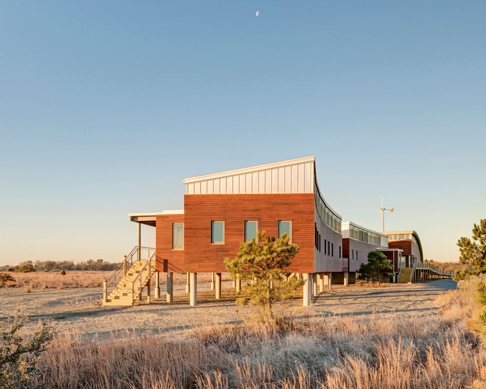 The first commercial property to permit rainwater for drinking, the Brock Environmental Center is now producing their own beer using rainwater. Image by Dave Chance, courtesy Brock Environmental Center.