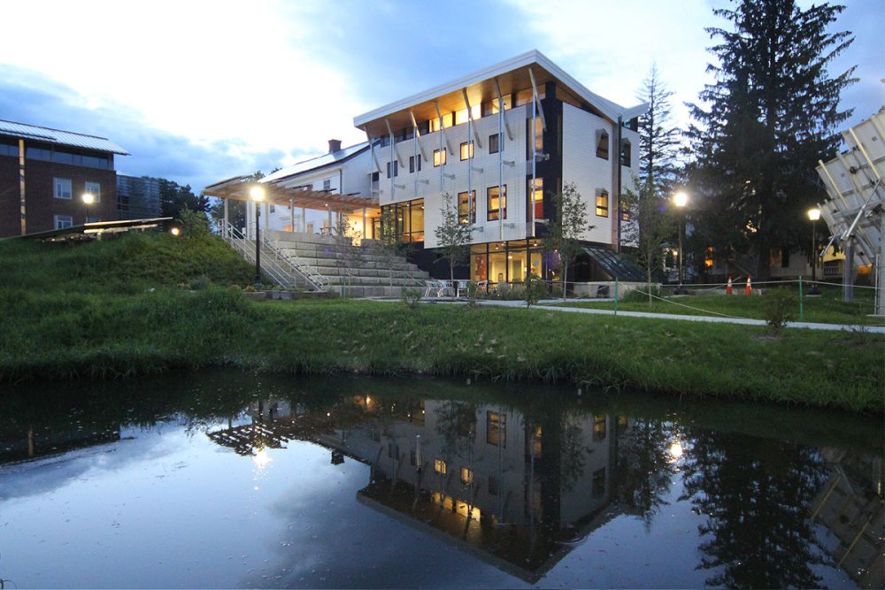 This renovated 200+ year old building, the Class of 1966 Environmental Center at Williams College, is expected to serve the College’s needs for years to come. Image courtesy of Black River Design Architects.
