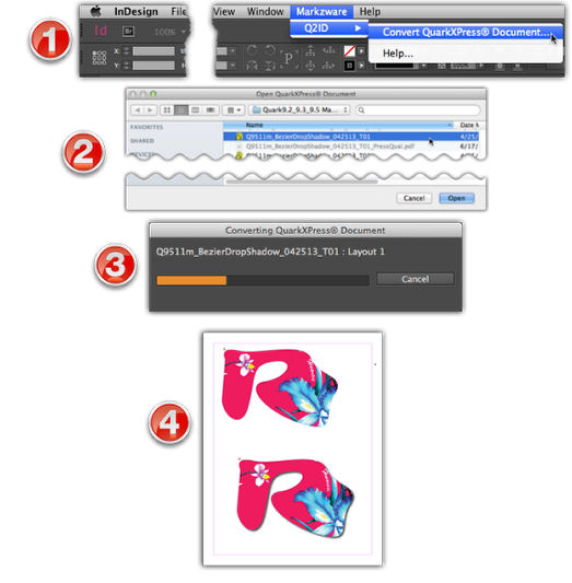 q2id for indesign not compatible