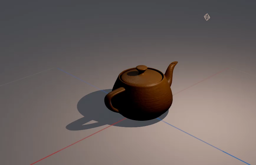 An example of a pointlight on a teapot An example of a pointlight on a teapot