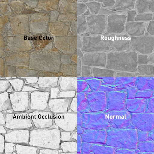 Texture maps for Brick 075 Texture maps for Brick 075