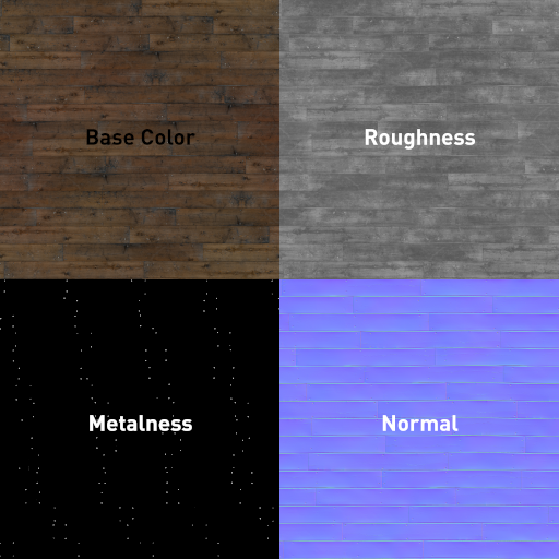 Texture maps for Planks 037 Texture maps for Planks 037