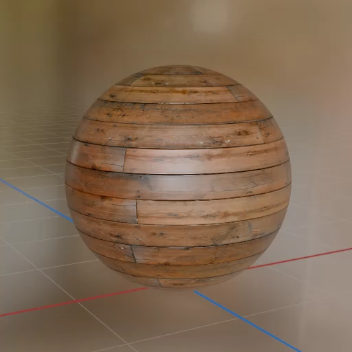 A rendering of Planks 037 on a sphere A rendering of Planks 037 on a sphere