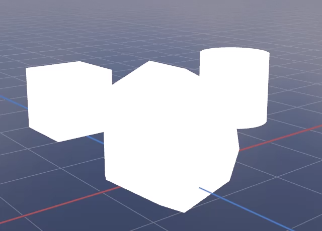 3D Viewer of objects in rendered mode with unlit material 3D Viewer of objects in rendered mode with unlit material