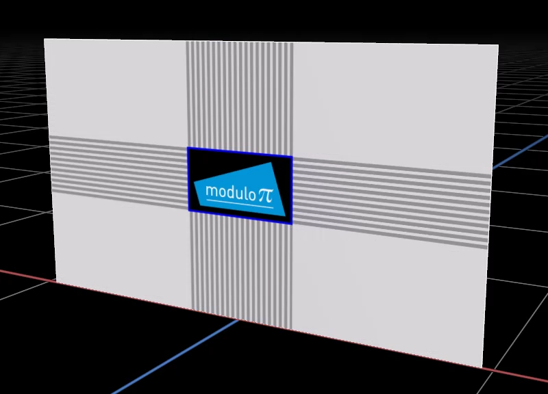 Example of the Clamp to Edge wrap mode Example of the Clamp to Edge wrap mode