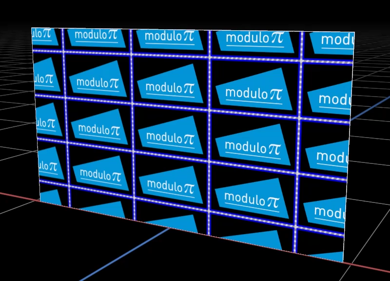 Example of the Repeat wrap mode Example of the Repeat wrap mode