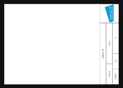 Book footer on the right on a landscape format Book footer on the right on a landscape format