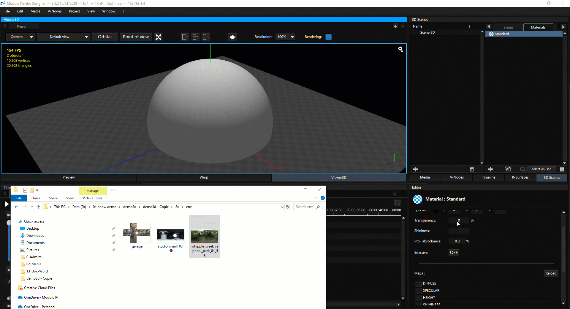 applying a texture file to a material