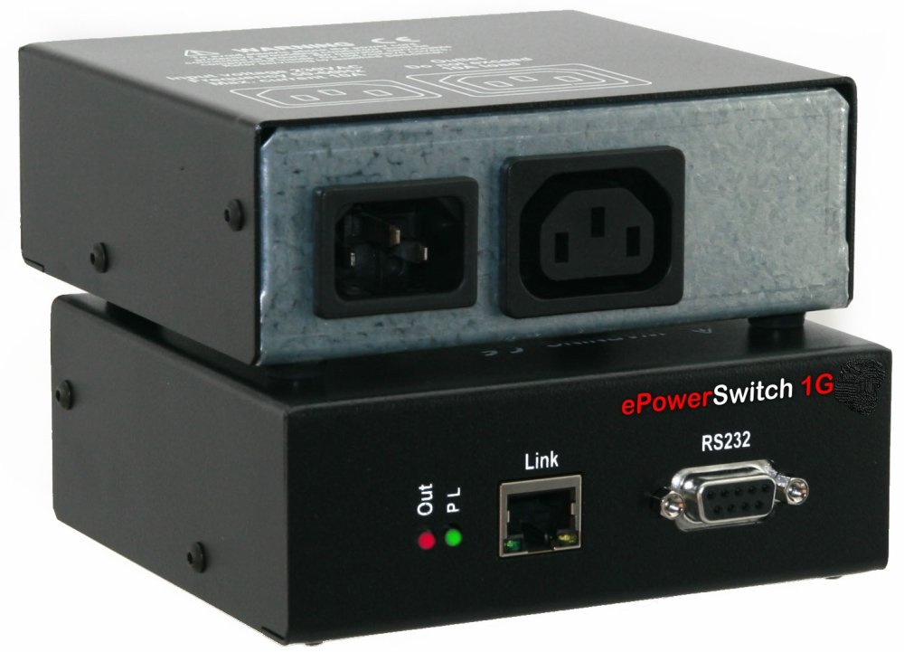 Preview of the ePower Switch 1G IP power switch Preview of the ePower Switch 1G IP power switch