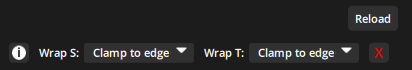 Setting Wrap modes to Clamp to Edge in Kinetic Setting Wrap modes to Clamp to Edge in Kinetic
