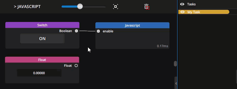 Another way to toggle a task enabled/disabled with a Javascript node Another way to toggle a task enabled/disabled with a Javascript node