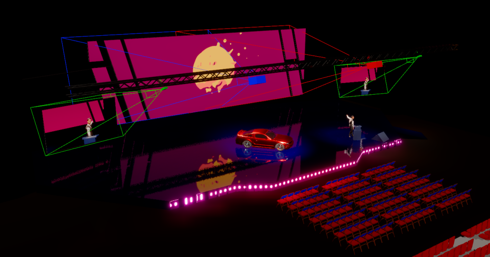 3D Preview of the Live Event Car Reveal