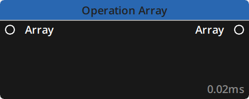 Operation Array - Modulo Kinetic user manual - V5