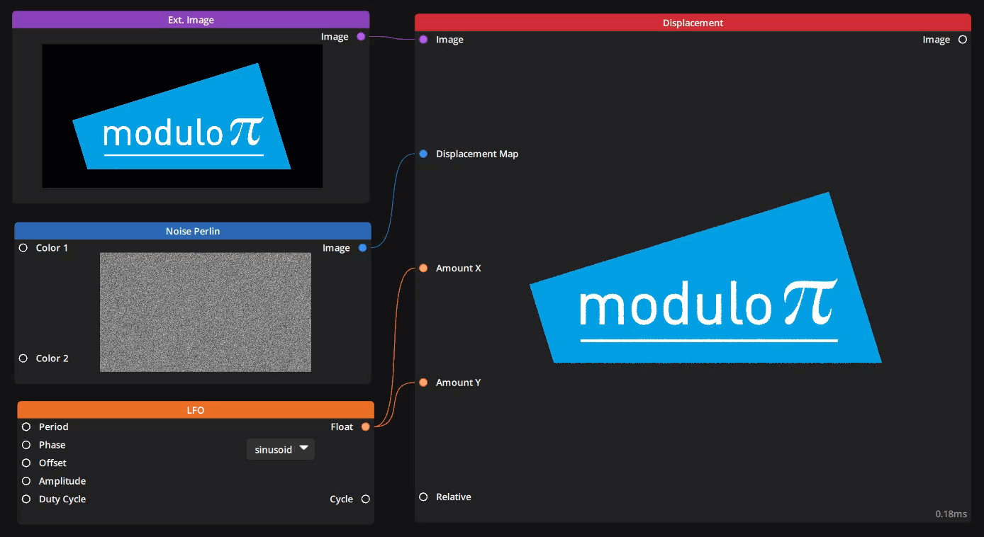 Noise Perlin - Modulo Kinetic user manual - V5
