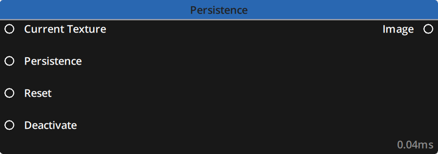 Persistence - Modulo Kinetic user manual - V5