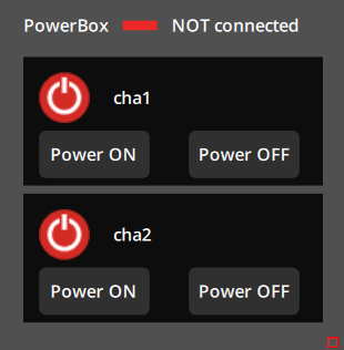 Controls available in the UI Designer for the Powerbox Controls available in the UI Designer for the Powerbox