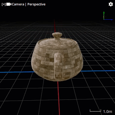 An animated brick material in Substance format An animated brick material in Substance format