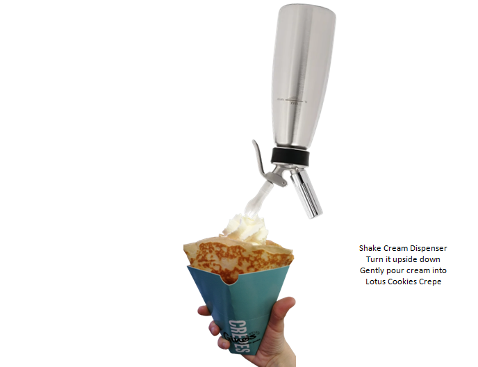 Lotus Cookies Crepe Serving Area Manual 1