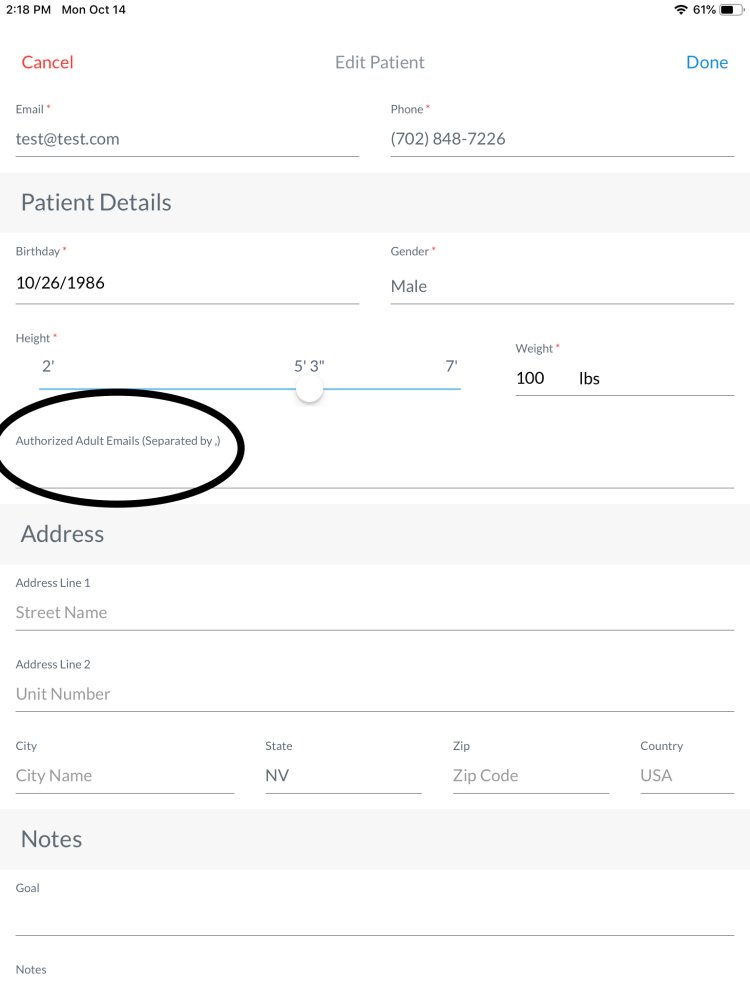 Adding Authorized Users Synapse User Manual (295027, Rev G) 2