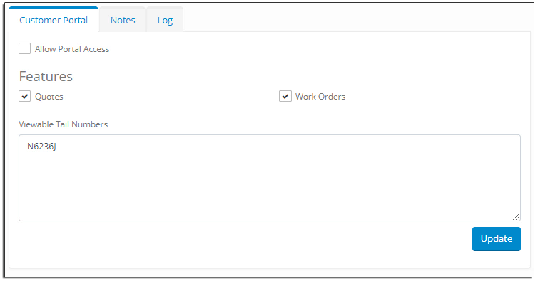 Customer Details - Aircraft Maintenance & Inventory System - Current