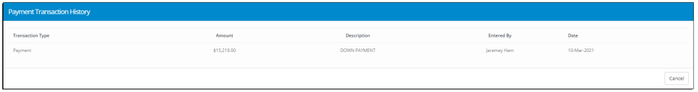 Window Transaction. Please Payments and Refunds - Aircraft Maintenance & Inventory System - Current