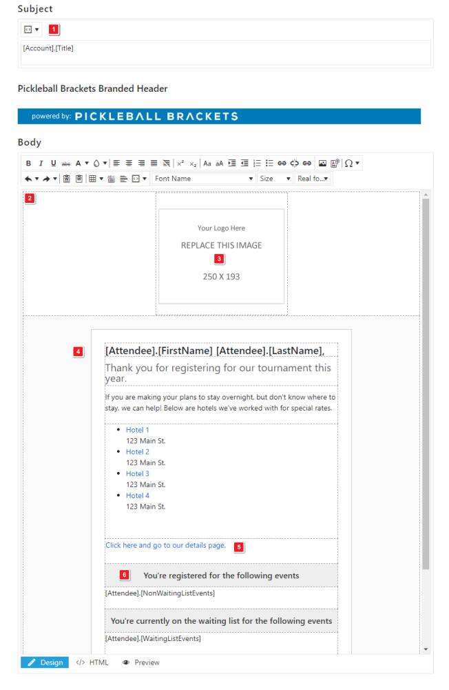 Editing The Template - PB Manual - 1