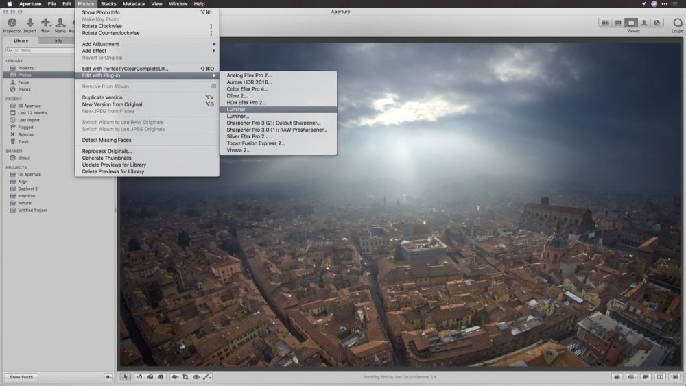Apple ApertureでLuminarを使おう - Luminar - 4
