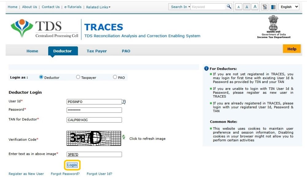 Add Challan to Statement 4