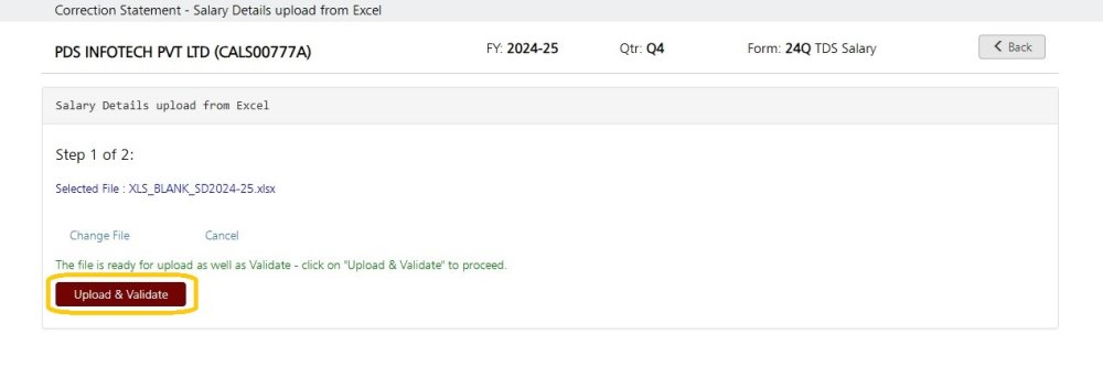 Add Salary Details Via Excel 4