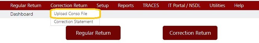 Correction Return
