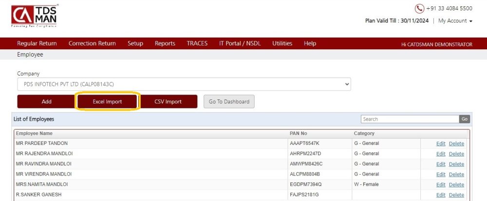 Employee Add Excel 1