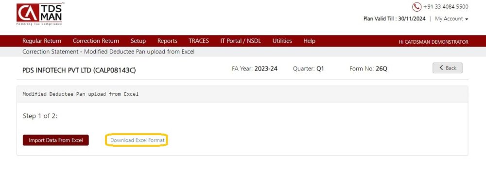 Download Excel Format