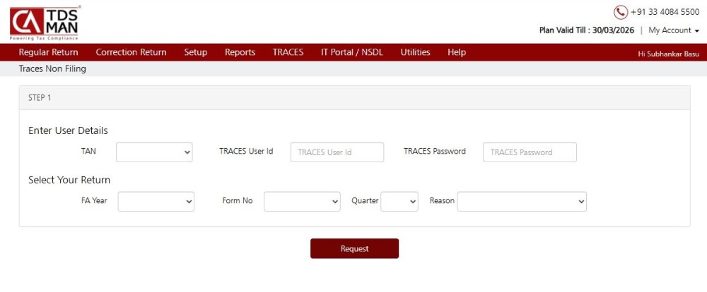 Non-Filling of Return 2