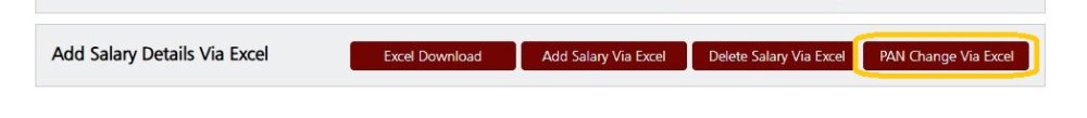 PAN Change Via Excel 1