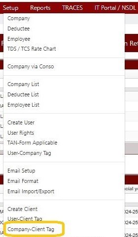 Setup - Company Client Tag
