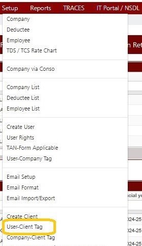 Setup - User-Client Tag