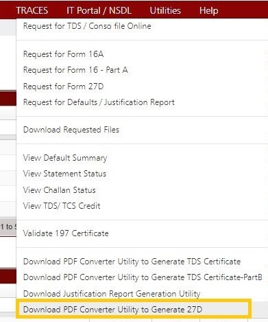 Traces -Download PDF Converter Utility to Generate 27D