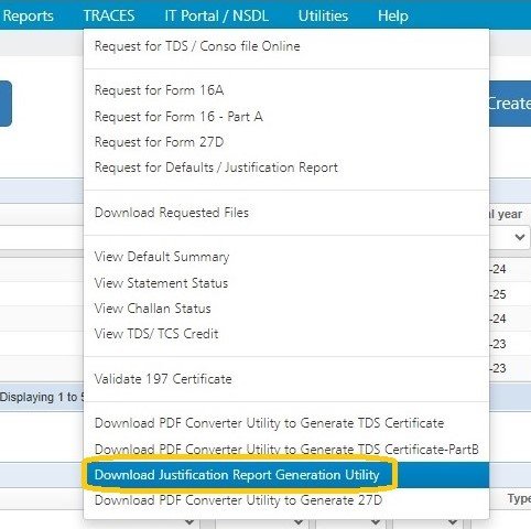 Download Justification Report Generation Utility download-justification-report-generation-utility