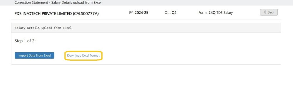 Add Salary Details Via Excel 2
