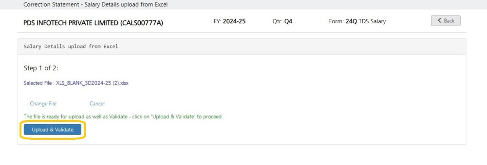 Add Salary Details Via Excel 4