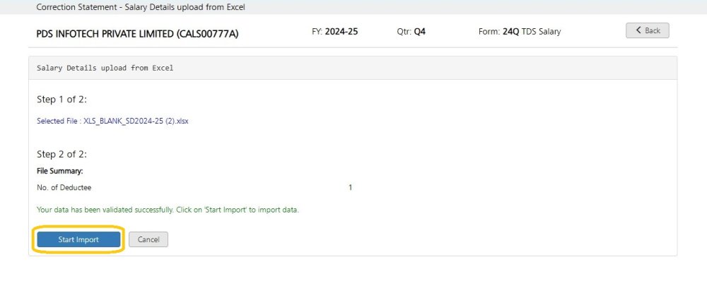 Add Salary Details Via Excel 5