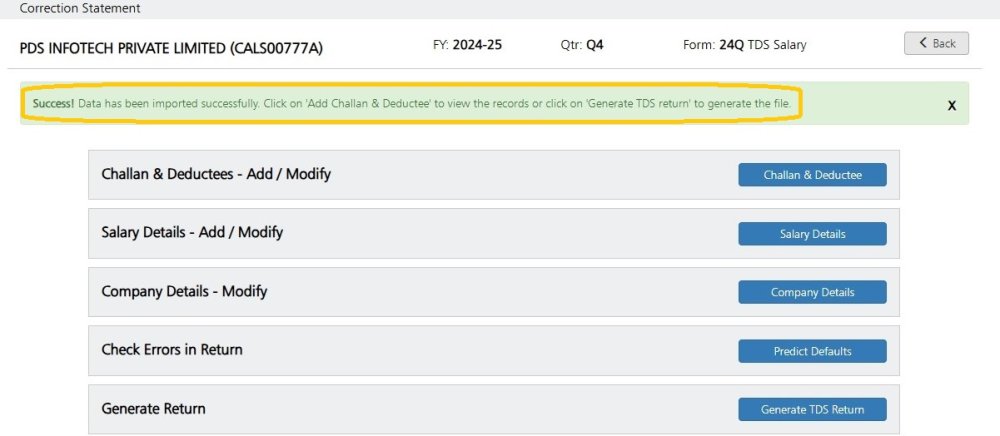Delete Salary via Excel 6