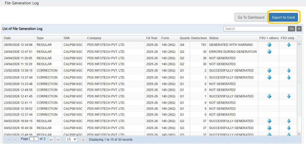 File Generation Log 3